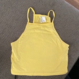 Yellow tank